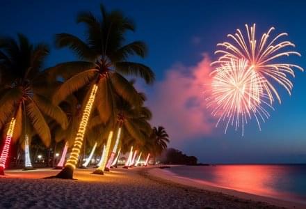 Нова година в Доминикана